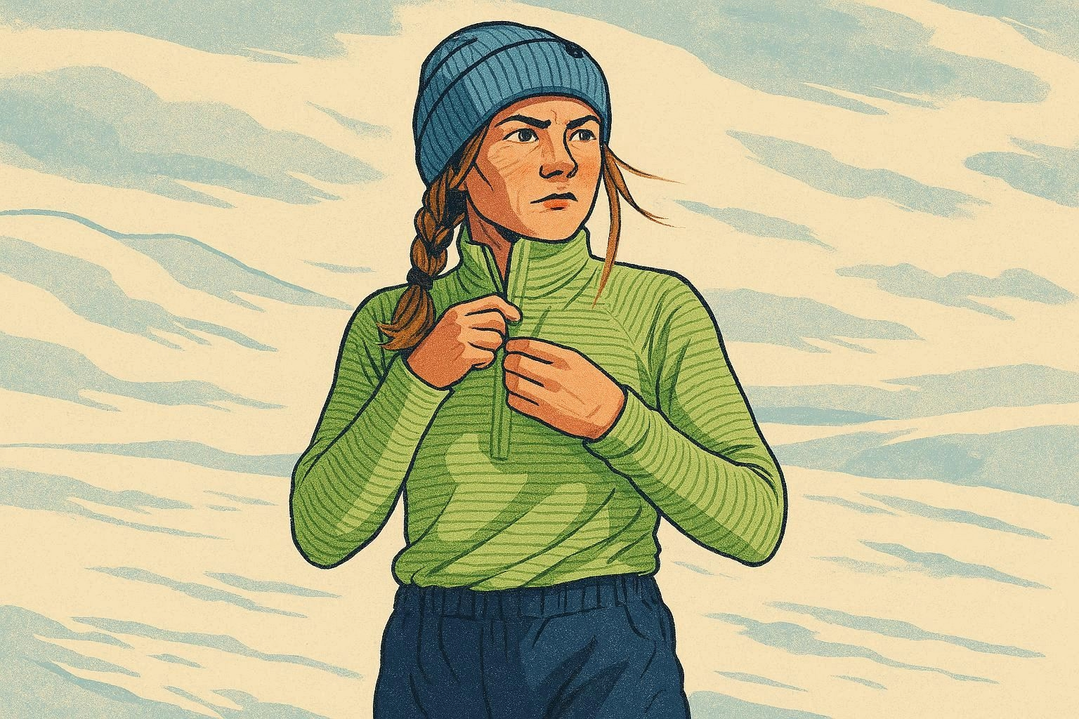 The three layer principle millet