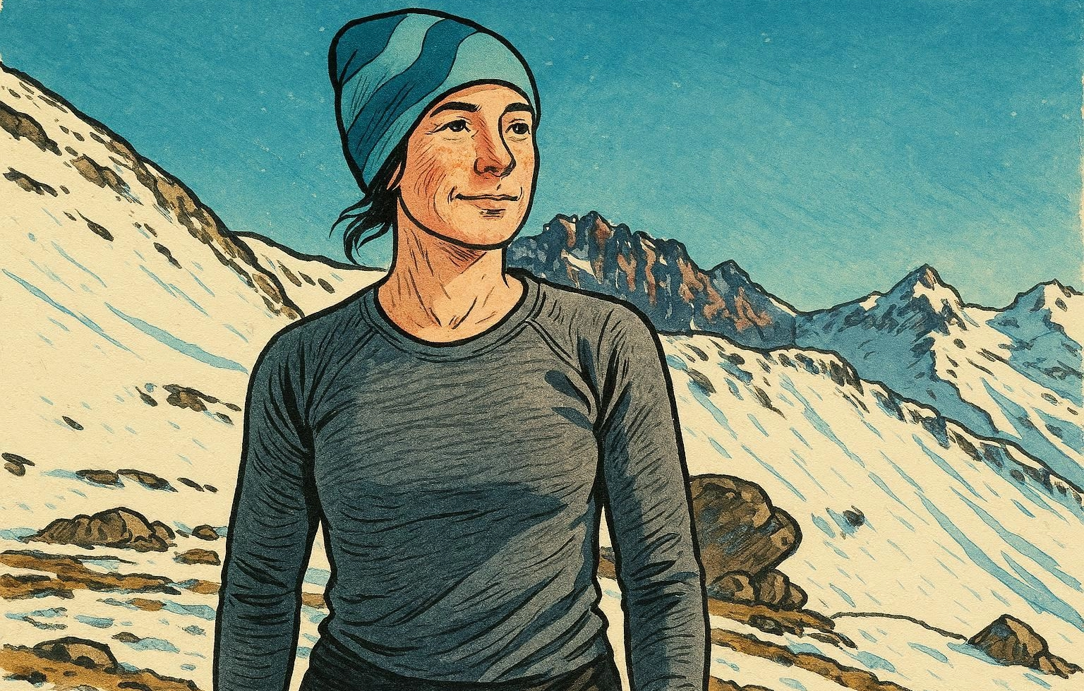 Mountaineering in crimea