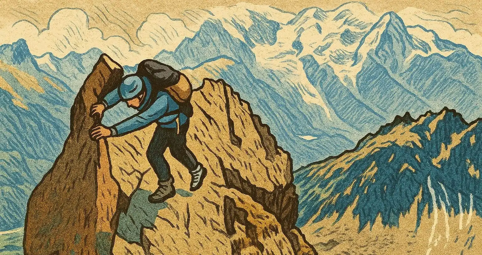 Travel backpack millet