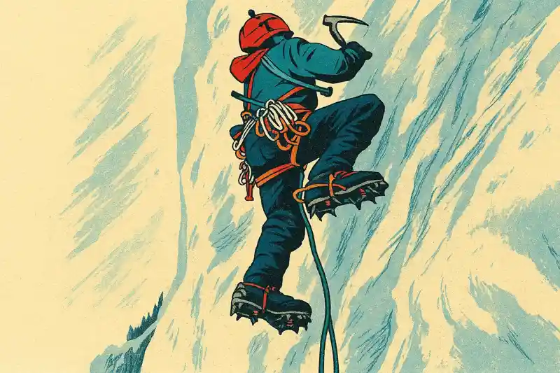 Альпинистские ботинки с рантом для автоматических кошек жёсткая подошва на льду и снегу для восхождений Ай-Петри Чатыр-Даг Крым