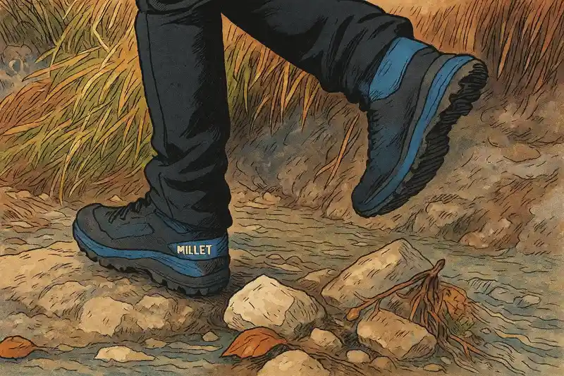 Обувь с мембраной GORE-TEX для треккинга вода скатывается каплями DWR пропитка сухие ботинки в ливень Крым