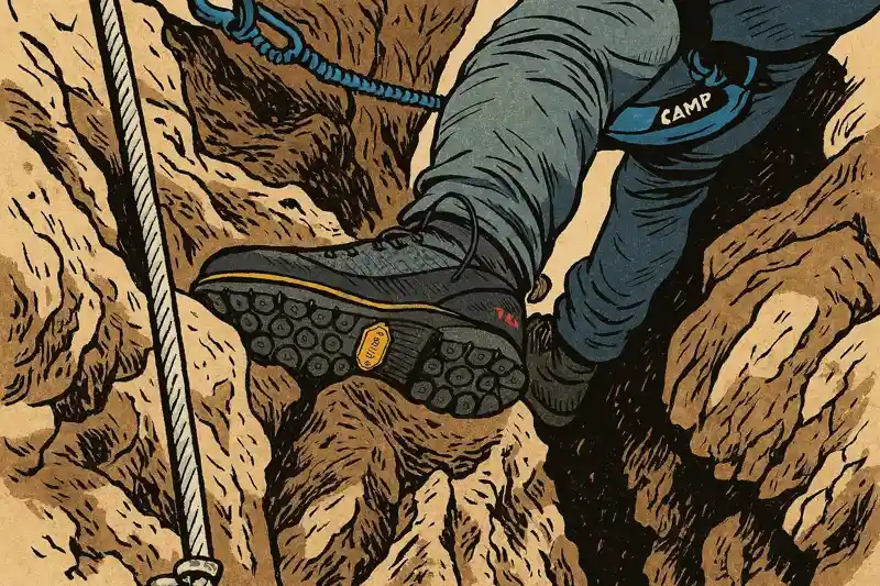 Протектор треккинговой обуви глубокие агрессивные шипы сцепление на камнях и грязи для маршрутов Крыма Демерджи Чатыр-Даг